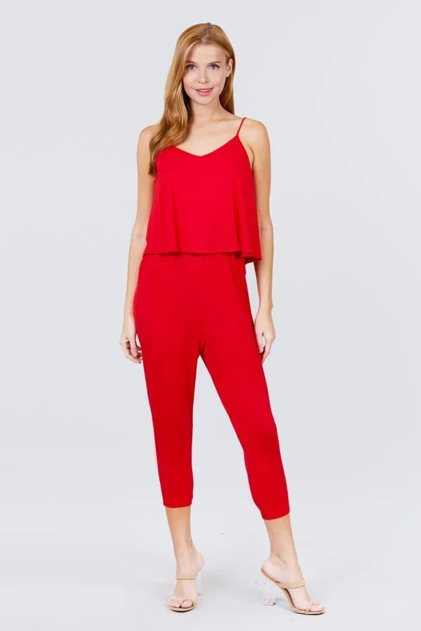 Sweet Pledge Layered Jumpsuit