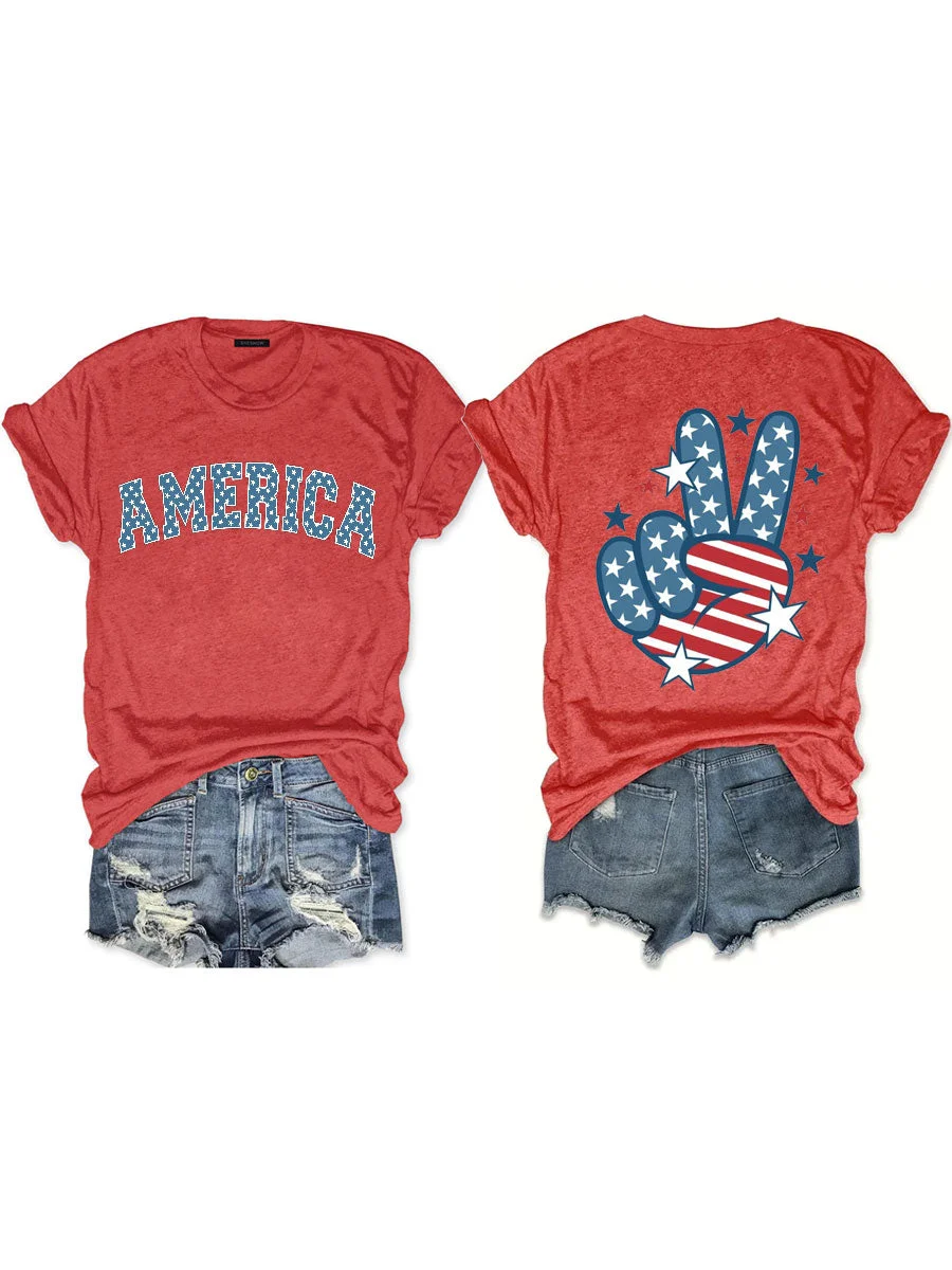 America Flag T-shirt
