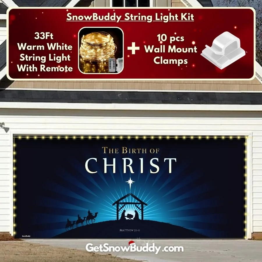 GarageBuddy™️ Holiday Garage Door Covers