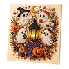 Kit d&rsquo;art en perles en diamant encadr&eacute; pour Halloween 20x20cm pour adultes