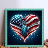Independence Day Statue Of Liberty-11CT Stamped Cross Stitch 40*40cm tapestrymarket