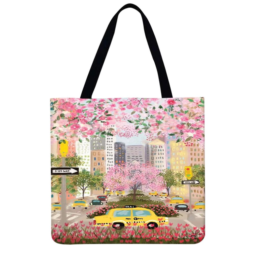 Linen Tote Bag - Landscape