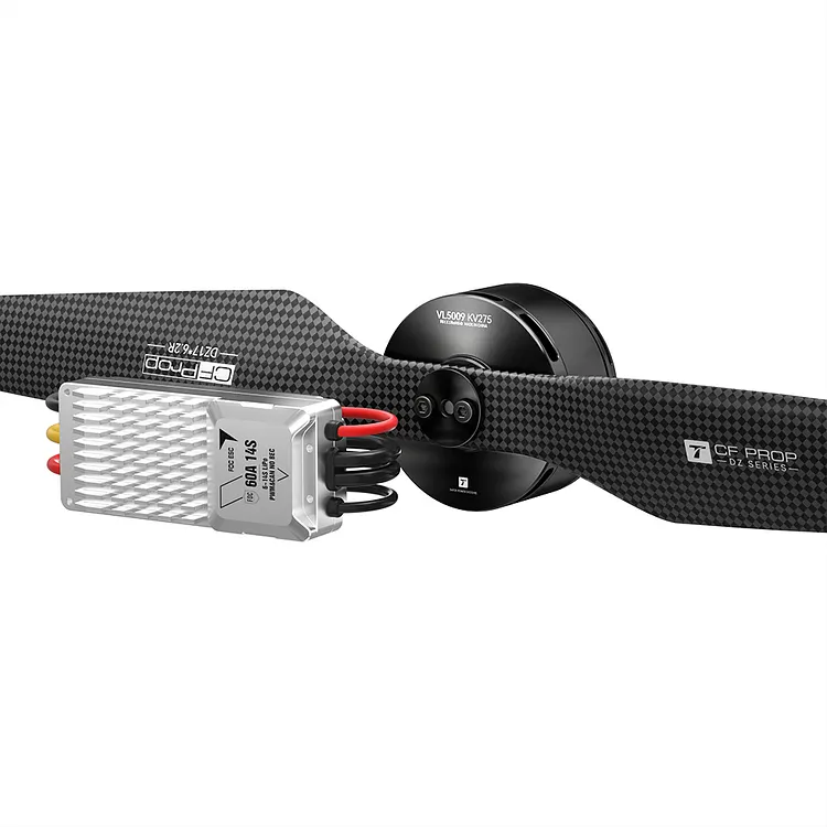 T-MOTOR VL5009 VTOL Propulsion Kit &ndash; 8.5kg Max Thrust per arm for 12&ndash;15kg quadcopters