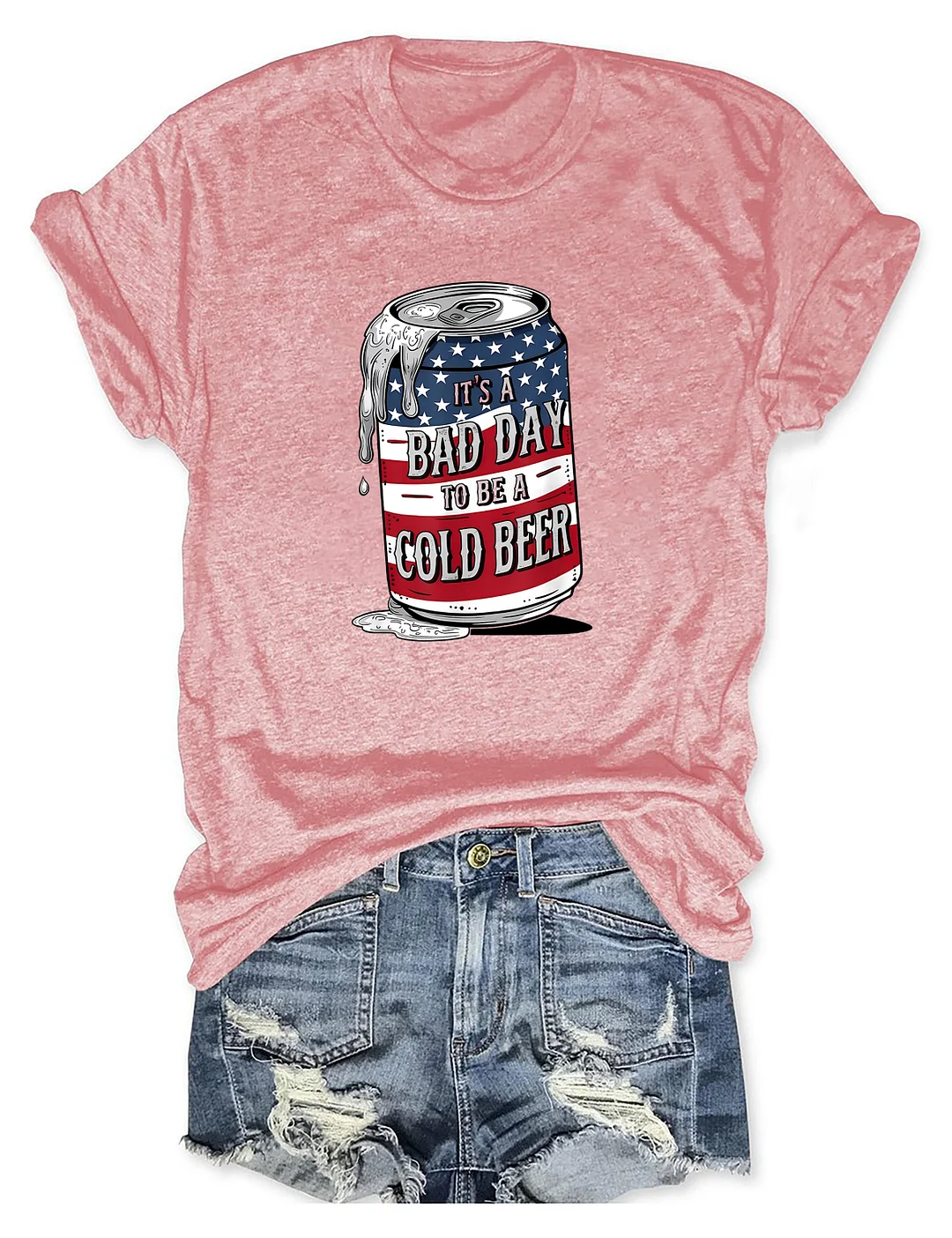  It's A Bad Day To Be A Cold Beer T-shirt