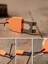 Rope Anchor Hook Portable Chalk Line Anchor Hook Tool Multifunctional Ropes Management Tools One-Handed Fixing Quick Release Utility Hooks Carpentry Tools and Accessories