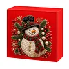 DIY Diamond Art Christmas Gift Box Red Hardboard Holiday Craft Decor Kit