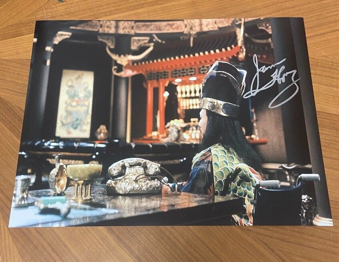 * JAMES HONG * signed 11x14 Photo Poster painting * BIG TROUBLE IN LITTLE CHINA * LO PAN * 8