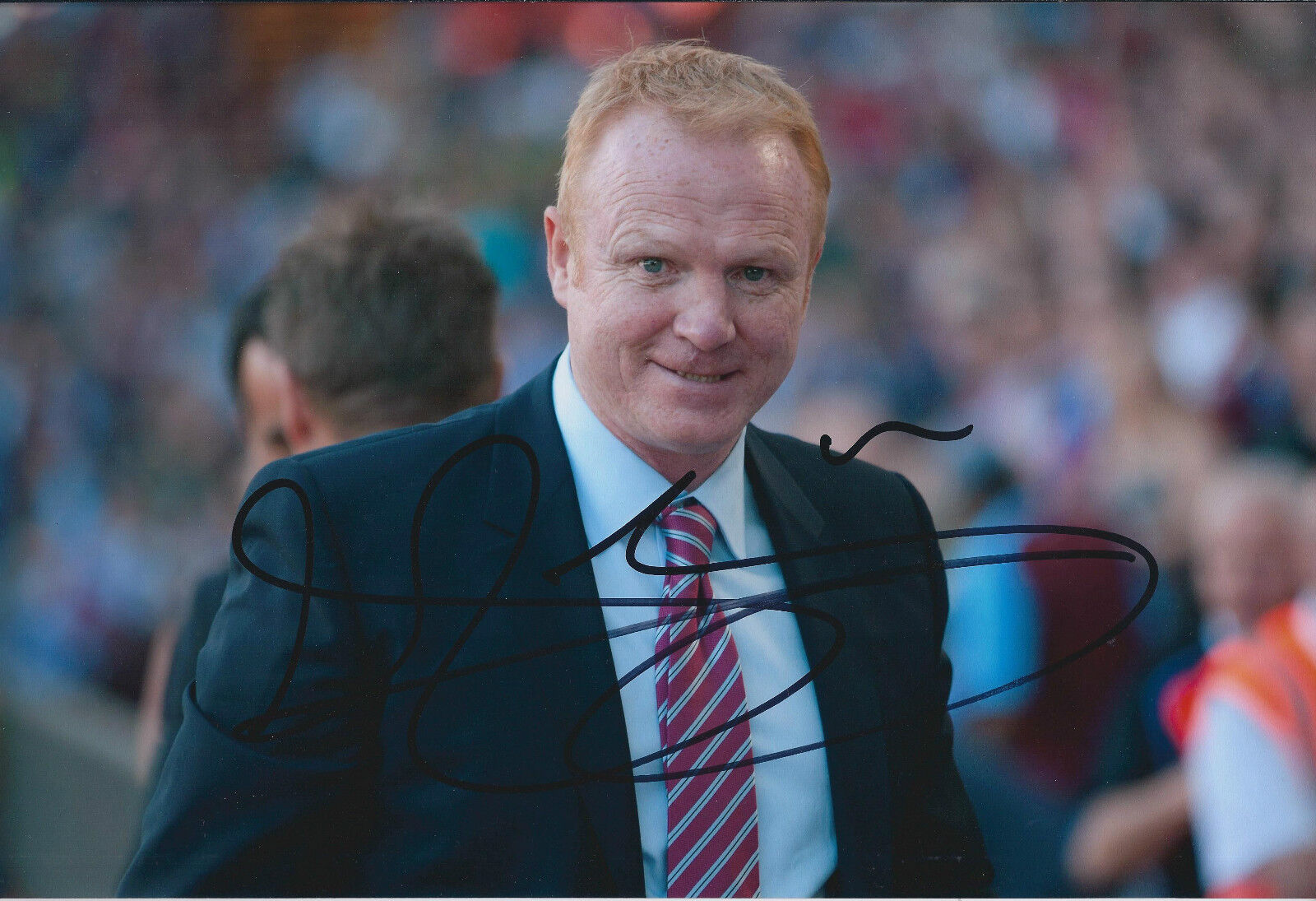 Alex McLEISH Signed Autograph 12x8 Photo Poster painting AFTAL COA Football Manager Genuine