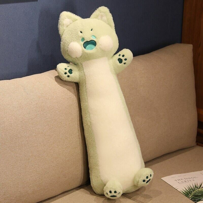 Doodle cat plush toy doll long cat pillow