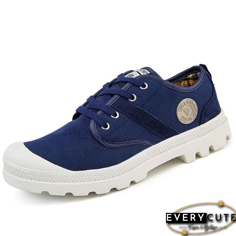 Men canvas Large size Sneakers Shoes
