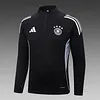 Joyfball 2025 Germany Half-Pull Training Suit Black Football Shirt 1:1 Thai Quality