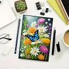 2 Stück 50-seitiges A5 Blumen Diamond Painting Notizbuch für Erwachsene Urlaubsgeschenk