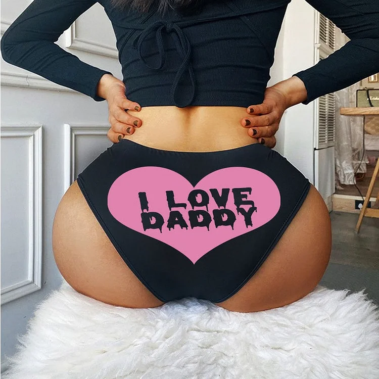 Teecade Teecade I Love Daddy Panties