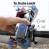 Bike Phone Holder Anti-slip Phone Bracket Cell Phone Holder for 4.7-7 Inch Phone