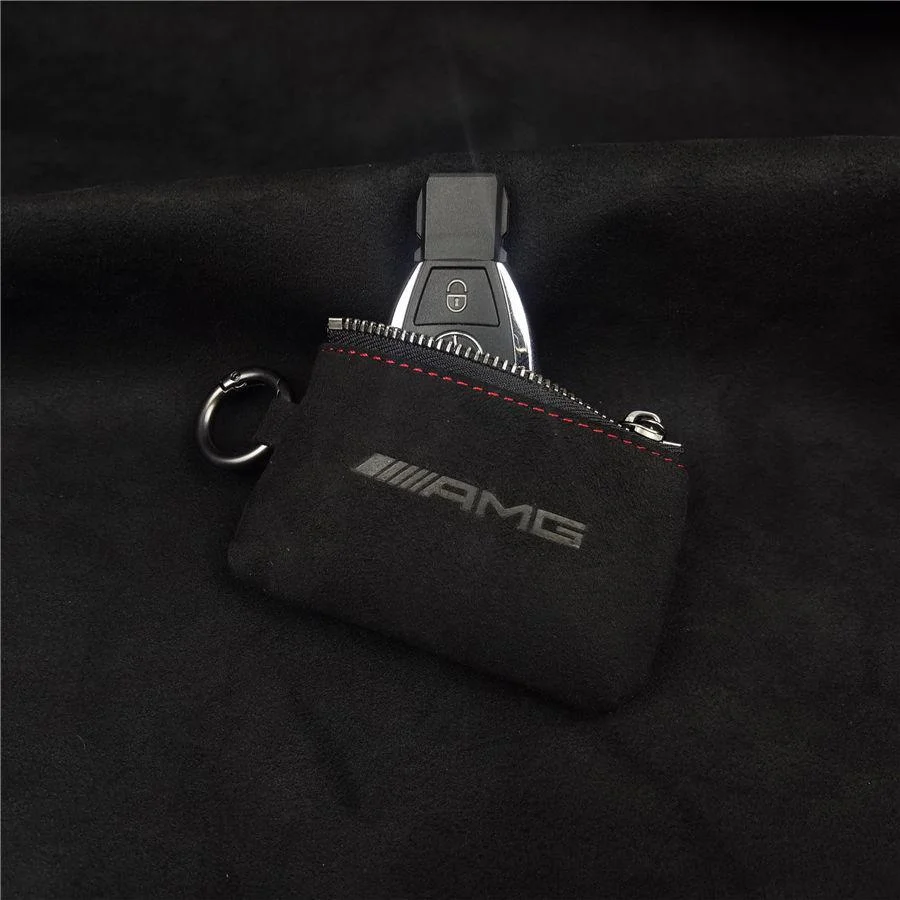 Car key high-end suede key bag