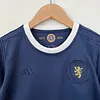2023 Scotland Scotland 150th Anniversary Edition Navy Blue Football Shirt Kids Size 1:1 Thai Quality