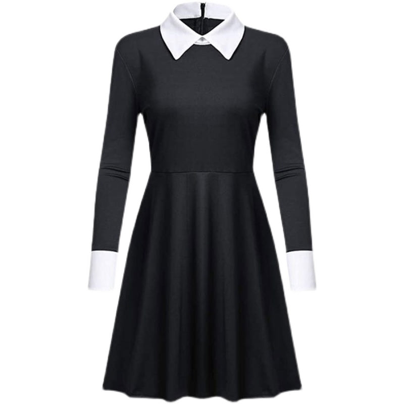 The Addams Family Wednesday Addams Cosplay Costume