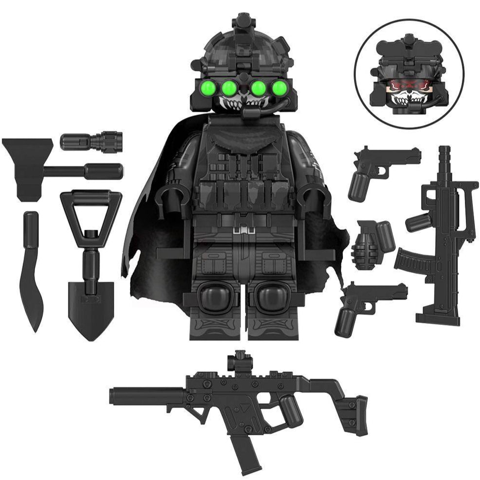 Scout Custom Military Minifigure Minifigure Bricks monstertoys