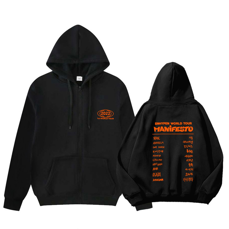 ENHYPEN Concert MANIFESTO Zip-Up Hoodie