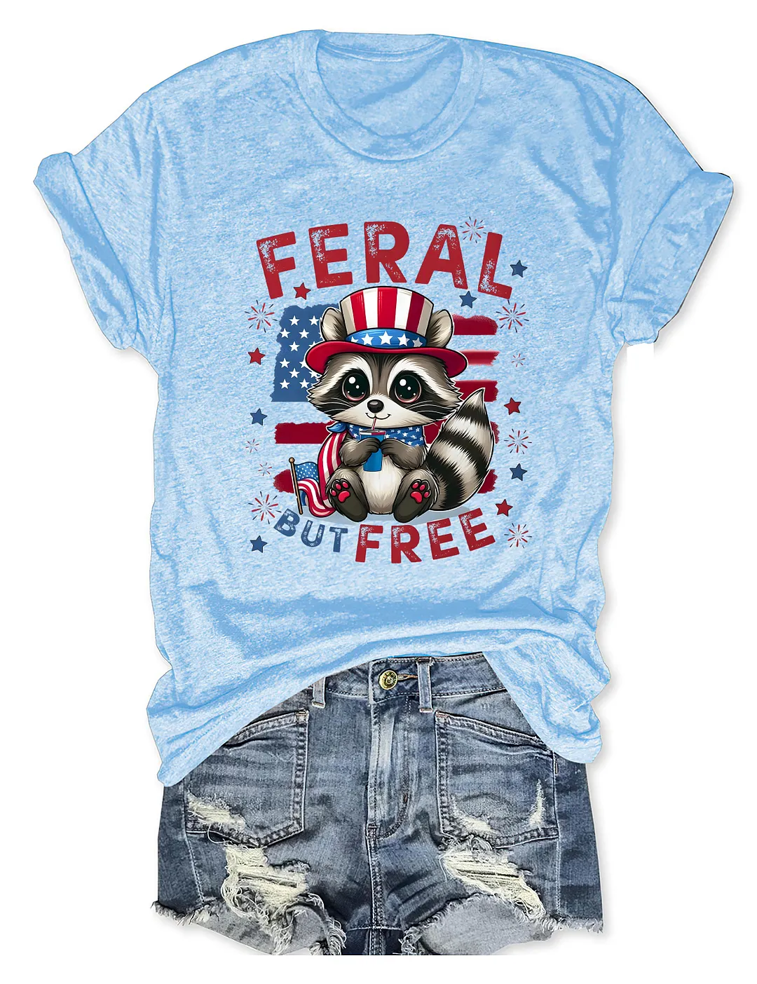 Feral But Free T-shirt