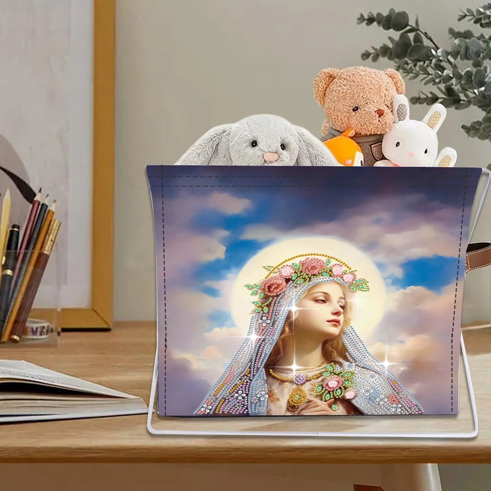 DIY Saint Special Shape Diamond Painting Storage Rack for Adults Kids