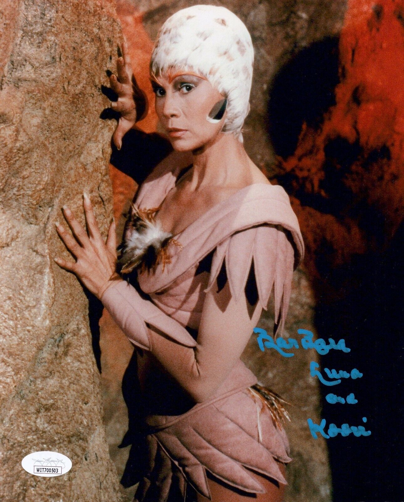 BARBARA LUNA Signed 8x10 BUCK ROGERS Photo Poster painting Authentic Autograph JSA COA