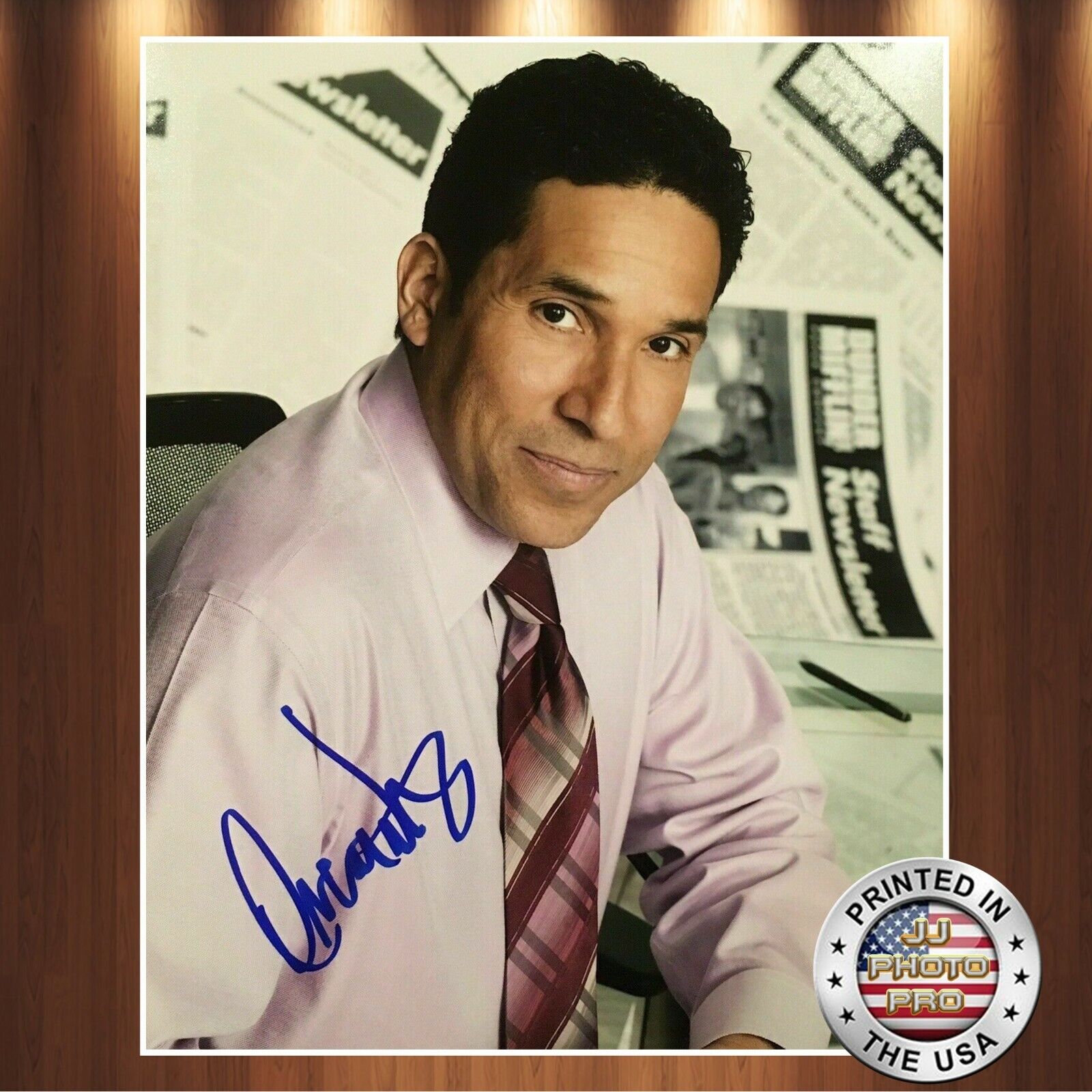 Oscar Nunez Autographed Signed 8x10 Photo Poster painting (The Office) REPRINT