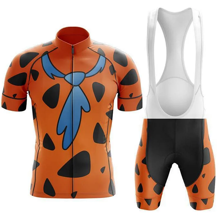Flintstone Men's Short Sleeve Cycling Kit