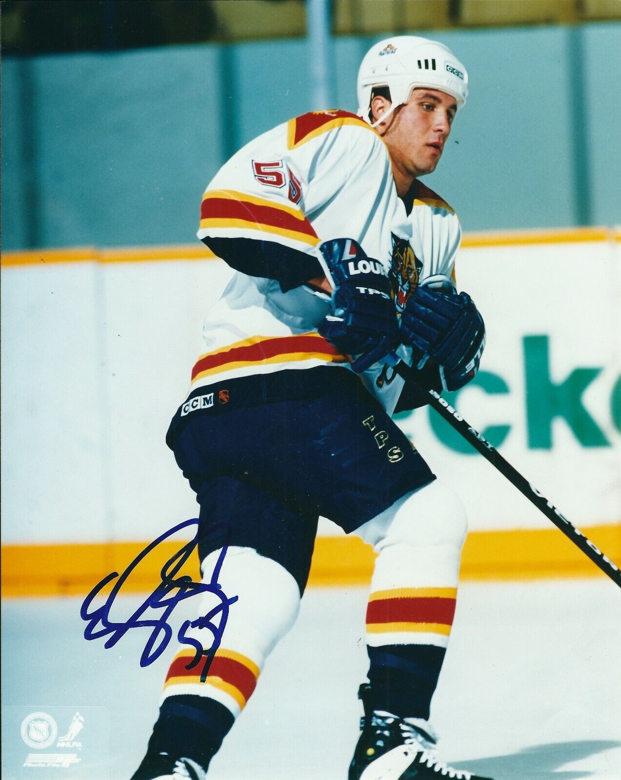 Autographed 8x10 ED JOVANOVSKI Florida Panthers Photo Poster painting - w/COA