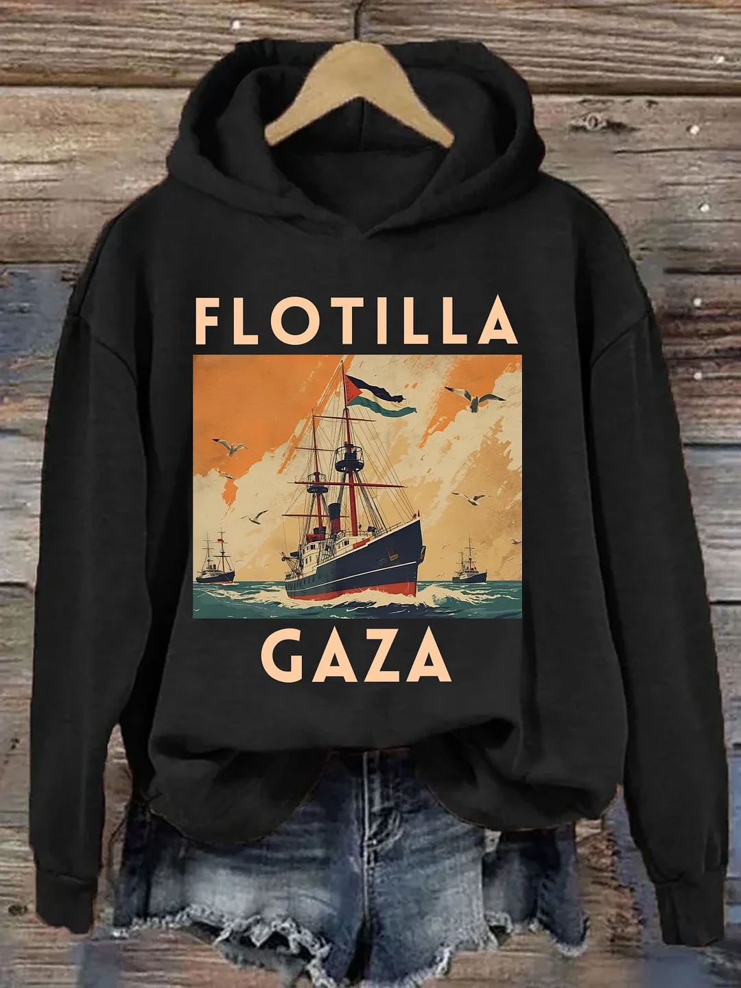 Flotilla Gaza Hoodie