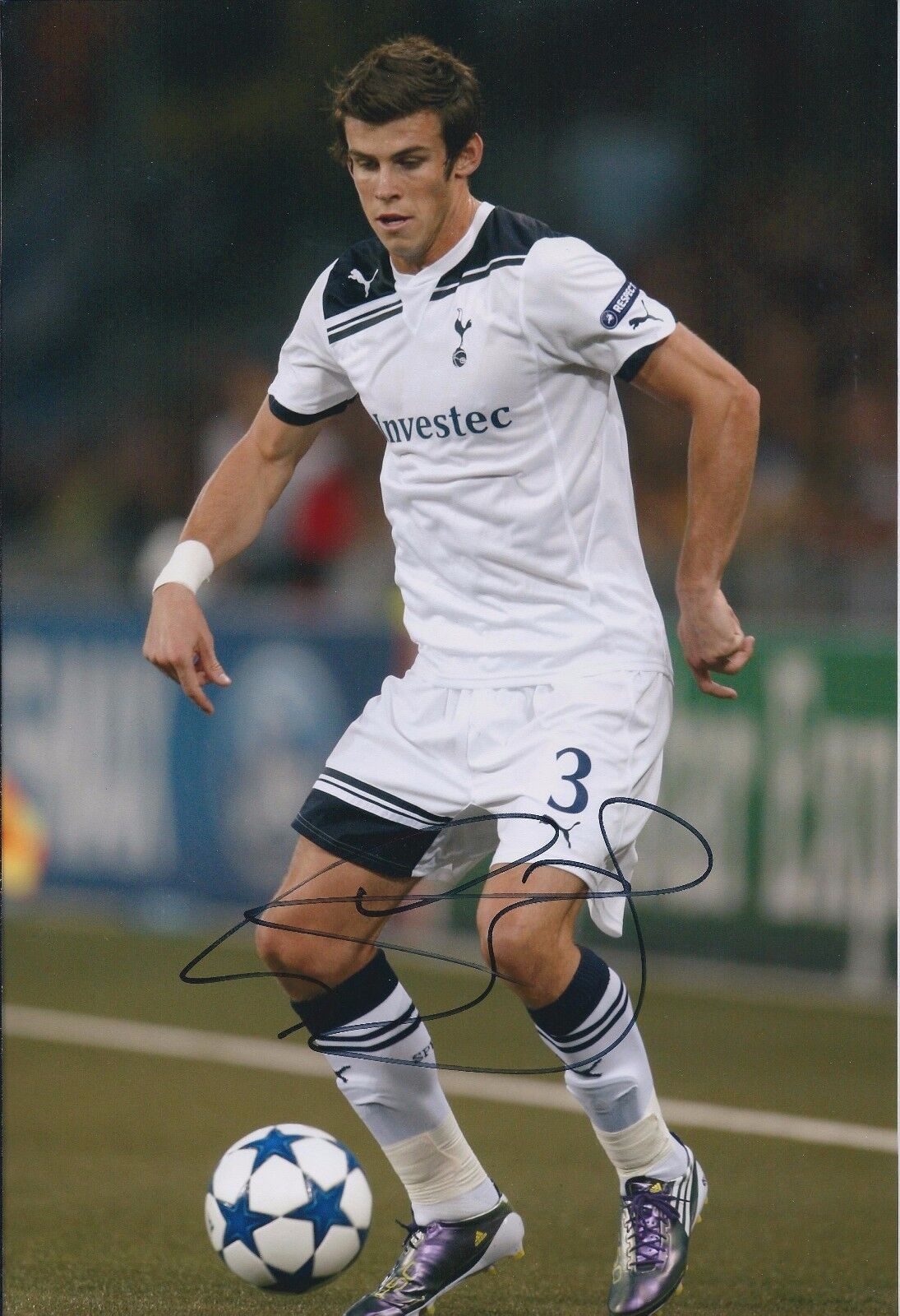 Gareth BALE SIGNED Autograph 12x8 Photo Poster painting AFTAL Ex Spurs Genuine REAL MADRID