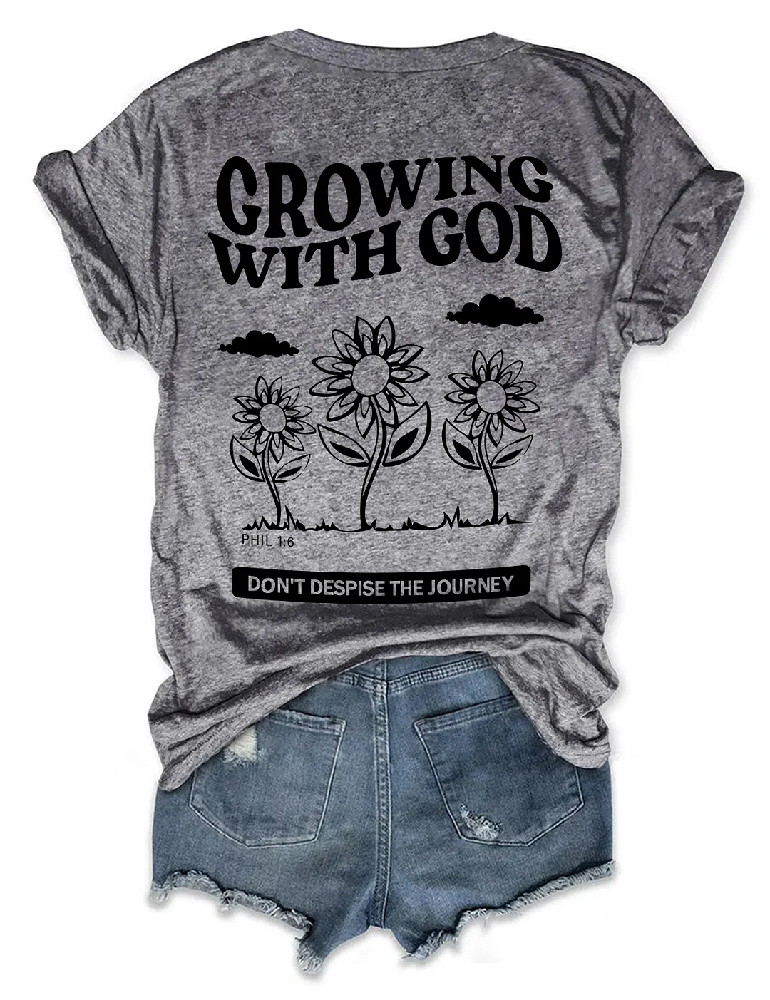 Growing With God T-shirt