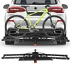[US Local Warehouse] Hitch Mount Bike Carrier Anti Tilt Rear Trailer Steel Mount Rack Max Load 180kg