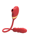 Sucking Vibrator Thrusting Dildo Plug