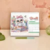 5D / DIY Kalender Kristallmalerei Schreibtisch Kalender Kit Diamant Dekorationen Kalender