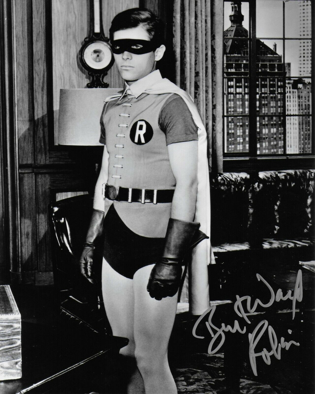 Burt Ward Original Autographed 8x10 Photo Poster painting - Batman & Robin - RARE!!! #18