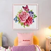 (Multi-Style) Flowers And Butterfly-11CT Stamped Cross Stitch 40*40cm/15.75*15.75in