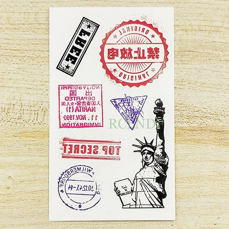 Waterproof Temporary Tattoo Sticker Cool Moon Fake Tatto Flash Tatoo Foot Arm hand Neck Body Art for Girl Men Women