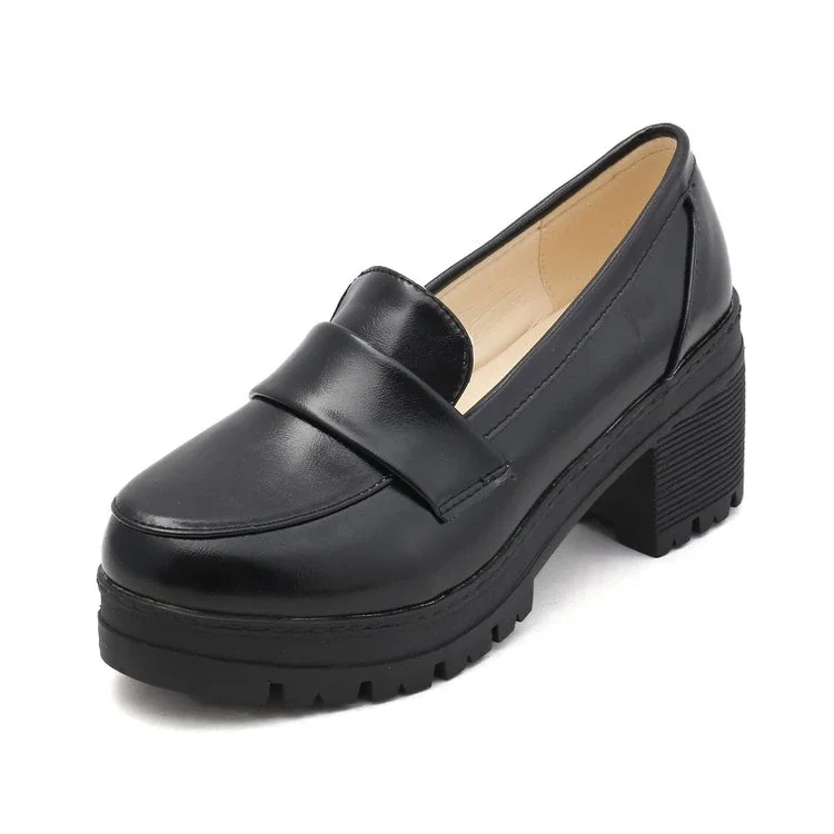 Qengg High School Student Shoes Girly Girl Lolita Shoes Cospaly Shoes JK Uniform PU Leather Loafers Casual Shoes