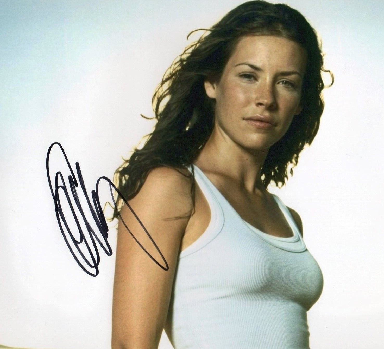 EVANGELINE LILLY AUTOGRAPHED SIGNED A4 PP POSTER Photo Poster painting PRINT 10