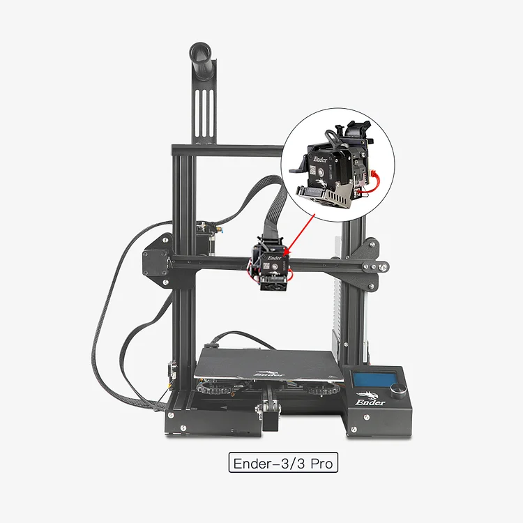 Sprite Extruder Pro Kit - 300℃ Printing Power