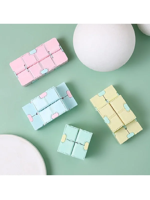 Infinity Rubik's Cube Macaron Color Educational Anti-pressure Toys-elleschic