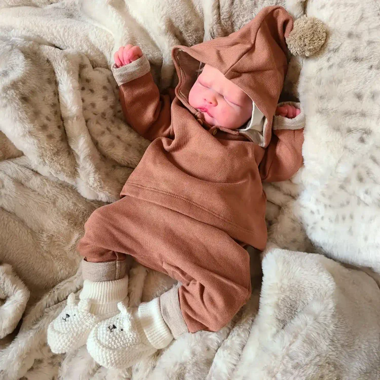 12"&16" Full Platinum Solid Silicone Sleeping Baby Doll Boy or Girl Seliafa and Aodina：Realistic Reborn Baby Dolls By Rsgdolls®