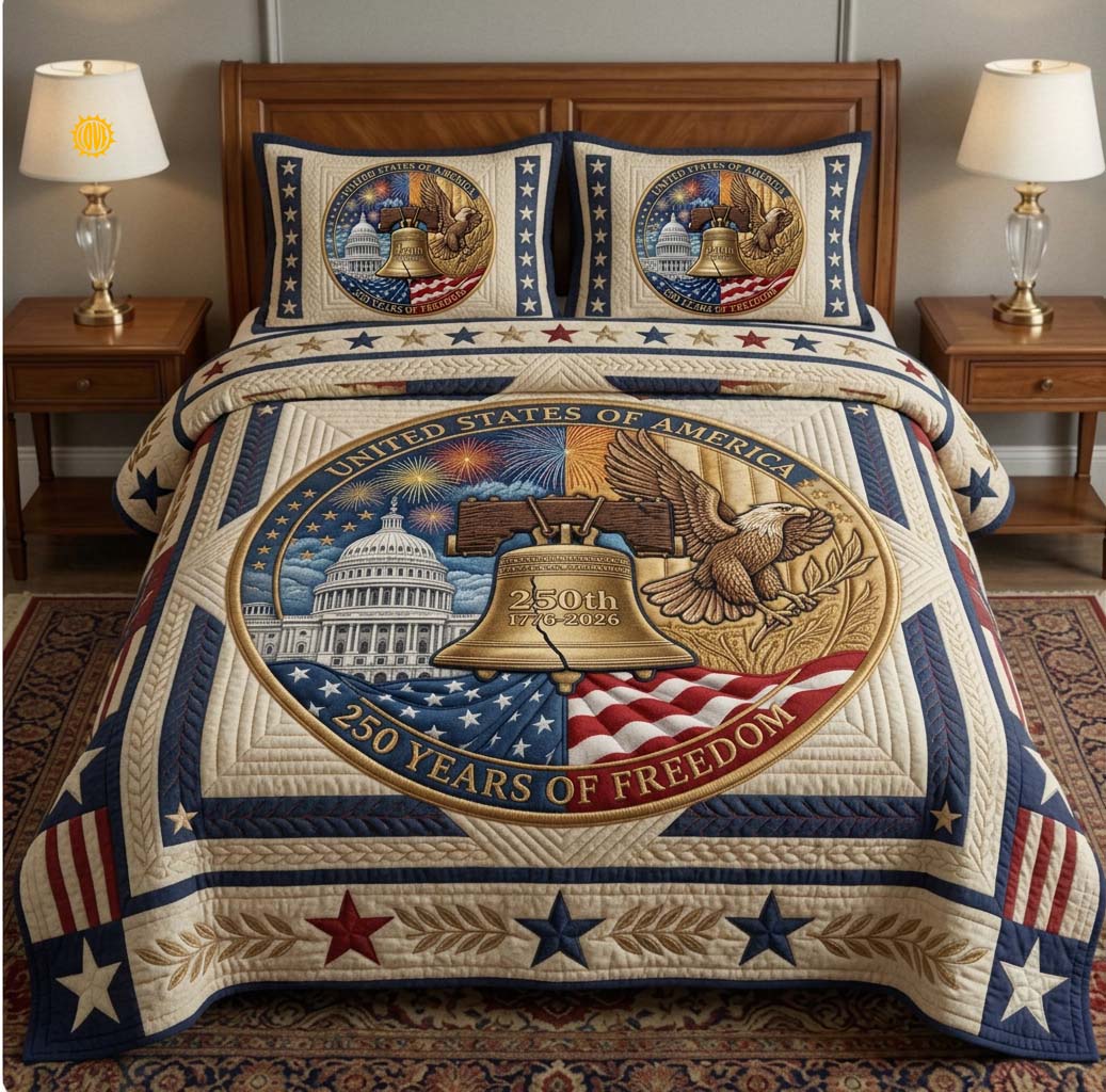 Liberty Legacy 3-Piece Quilted Bedding Set GFTOTG3688
