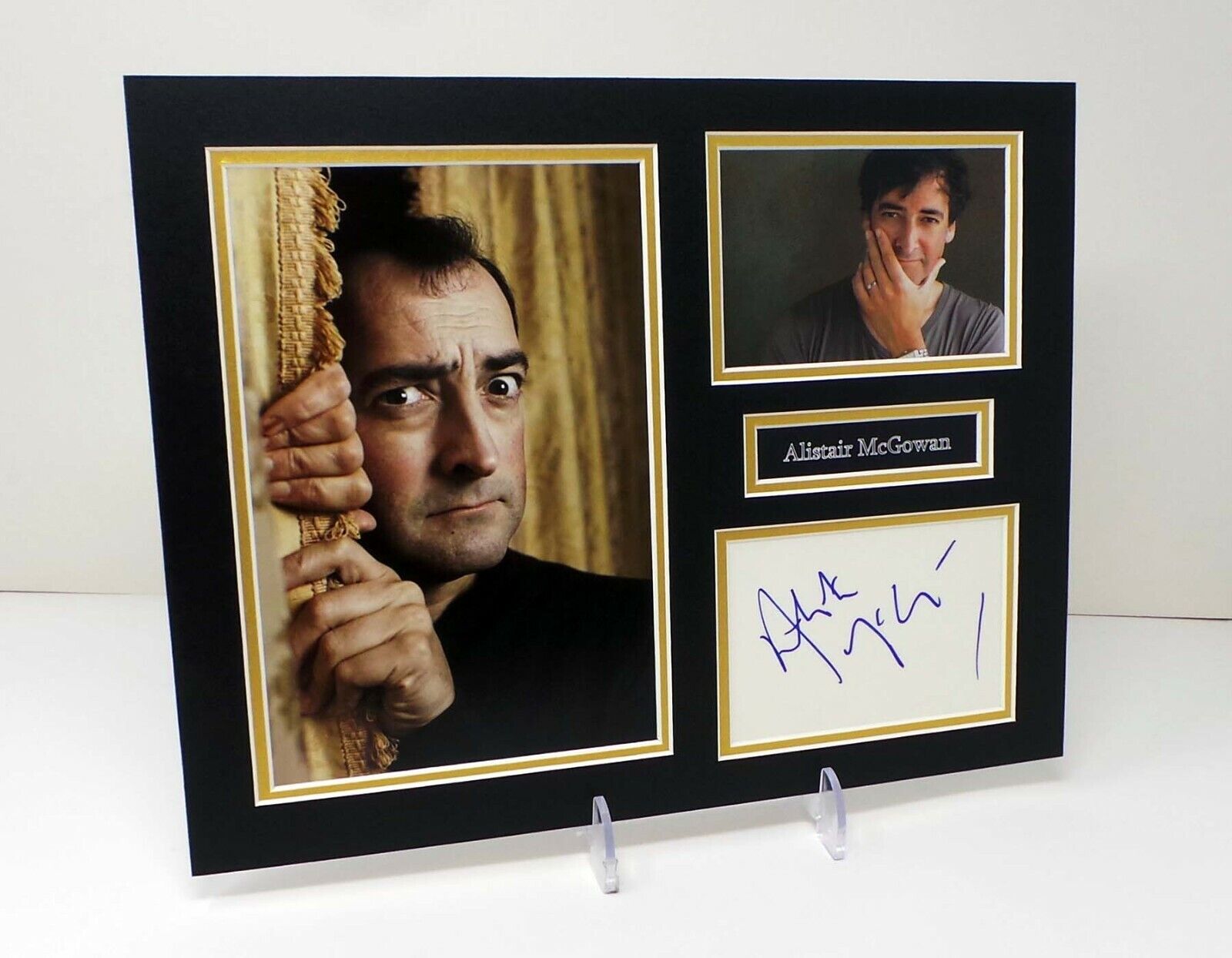 Alistair McGOWAN Signed & Mounted Stand up Comedian Photo Poster painting Display AFTAL RD COA