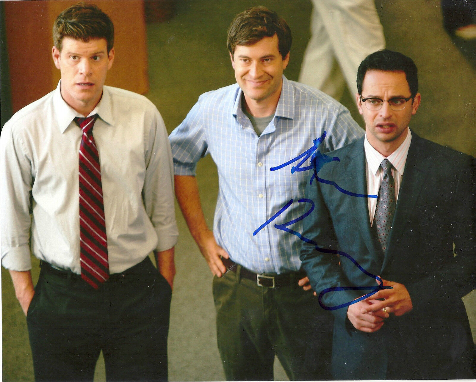 STEVE RANNAZZISI 'THE LEAGUE' FANTASY FOOTBALL KEVIN SIGNED 8X10 PICTURE *COA 4