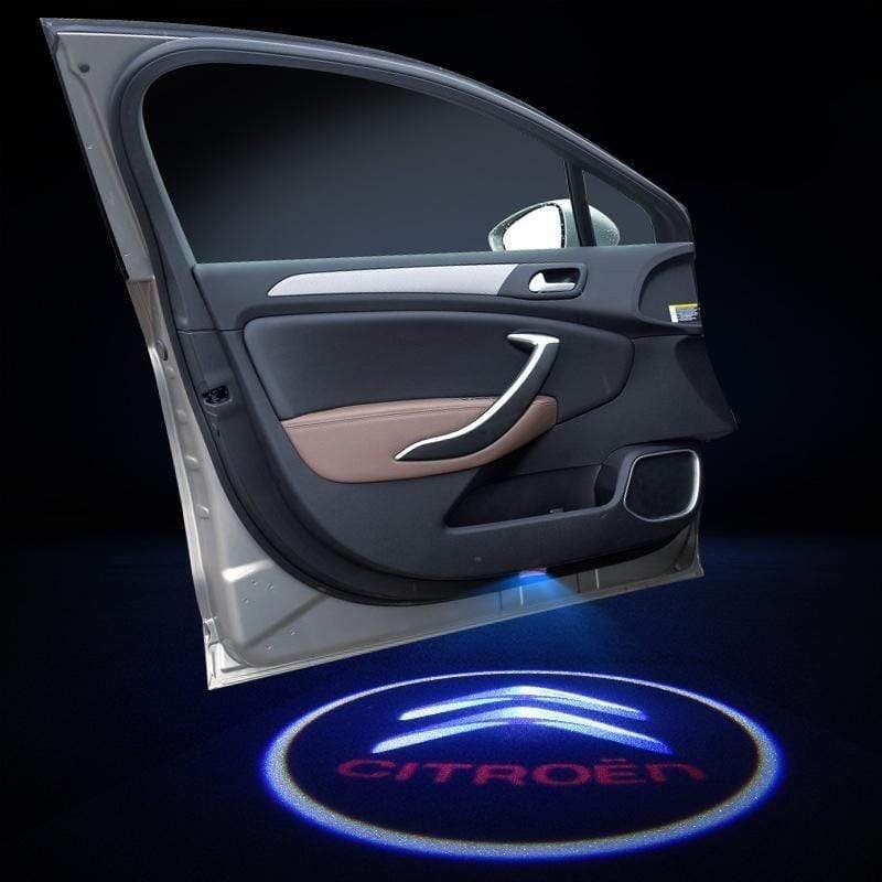 2x LED Car door Led Welcome laser projector Logo Ghost Shadow Light For Citroen voiturehub dxncar