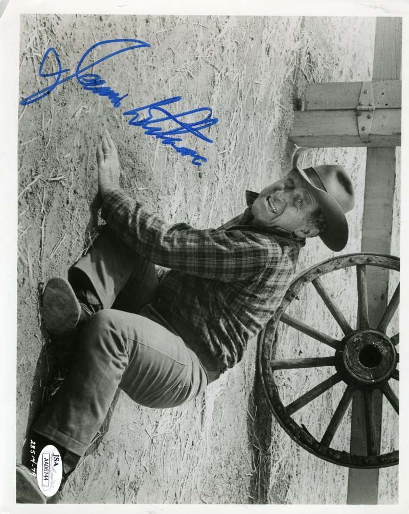 James Whitmore Jsa Coa Autograph 8x10 Photo Poster painting Hand Signed Authentic