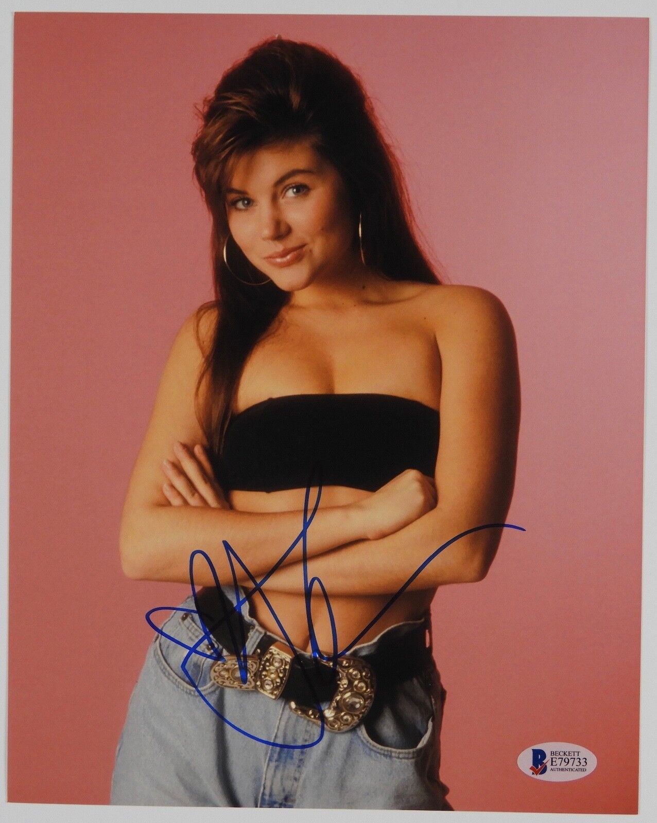 Tiffani Amber Theisen signed autograph Photo Poster painting 8 x 10 BAS COA Beckett