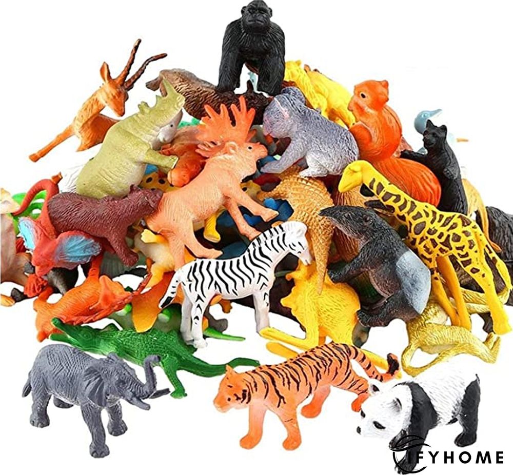 Animal Toy Simulation Mini Jungle Dinosaur Wildlife Model Wild Zoo toy | IFYHOME